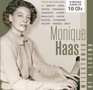 Haas Monique - Milestones Of A Legend i gruppen CD / Klassiskt hos Bengans Skivbutik AB (2407987)