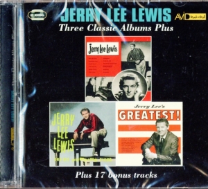 Lewis Jerry Lee - Three Classic Albums Plus i gruppen CD / Pop-Rock hos Bengans Skivbutik AB (2407991)