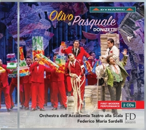 Soloists Orchestra Dell'accademia - Olivo E Pasquale (2 Cd) i gruppen Externt_Lager / Naxoslager hos Bengans Skivbutik AB (2414269)