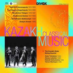 The Kazakh State String Quartet - Kazakh Classical Music i gruppen MUSIK / SACD / Klassiskt hos Bengans Skivbutik AB (2414296)