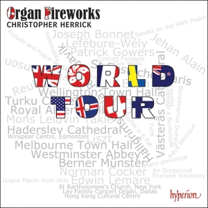 Christopher Herrick - Organ Fireworks World Tour i gruppen Externt_Lager / Naxoslager hos Bengans Skivbutik AB (2427000)