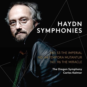 Oregon Symphony Carlos Kalmar - Symphonies Nos. 53, 64 & 96 i gruppen MUSIK / SACD / Klassiskt hos Bengans Skivbutik AB (2430497)