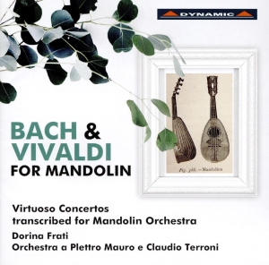 Soloists Mandolin Orchestra Mauro - Bach & Vivaldi For Mandolin i gruppen Externt_Lager / Naxoslager hos Bengans Skivbutik AB (2438411)