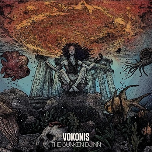 Vokonis - Sunken Djinn i gruppen VINYL / Hårdrock/ Heavy metal hos Bengans Skivbutik AB (2443850)