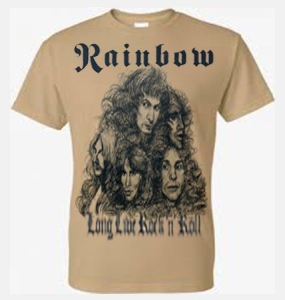 Rainbow - Rainbow T-Shirt Long Live Rock 'n' Roll i gruppen ÖVRIGT / Merchandise hos Bengans Skivbutik AB (2452351)