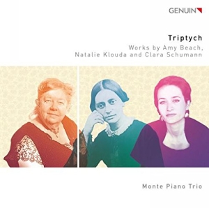 Monte Piano Trio - Triptych i gruppen Externt_Lager / Naxoslager hos Bengans Skivbutik AB (2462159)