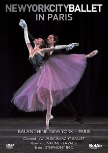 New York City Ballet - New York City Ballet In Paris (Dvd) i gruppen Externt_Lager / Naxoslager hos Bengans Skivbutik AB (2462169)