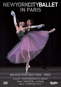 New York City Ballet - New York City Ballet In Paris (Blu- i gruppen MUSIK / Musik Blu-Ray / Klassiskt hos Bengans Skivbutik AB (2462171)