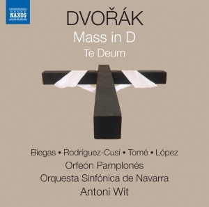 Orquesta Sinfonica De Navarra Orfe - Mass In D & Te Deum i gruppen Externt_Lager / Naxoslager hos Bengans Skivbutik AB (2462175)