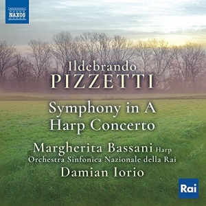 Orchestra Sinfonica Nazionale Della - Symphony In A & Harp Concerto i gruppen Externt_Lager / Naxoslager hos Bengans Skivbutik AB (2462176)