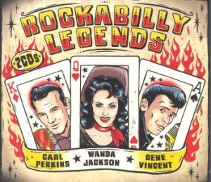 Various Artists - Rockabilly Legends i gruppen MUSIK / CD-Singel /  hos Bengans Skivbutik AB (2466470)
