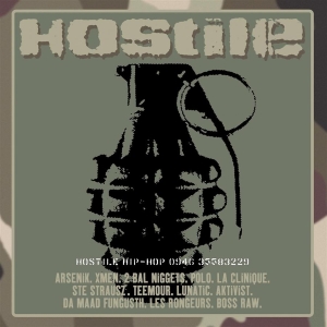 Various - Hostile Hip Hop (Version 2006) i gruppen CD / Hip Hop-Rap hos Bengans Skivbutik AB (2482660)