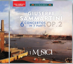 Sammartini Giuseppe - 6 Concertos In Seven Parts Op. 2 i gruppen Externt_Lager / Naxoslager hos Bengans Skivbutik AB (2482673)