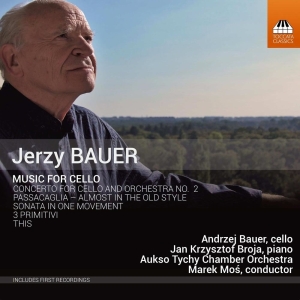 Bauer Jerzy - Music For Cello i gruppen Externt_Lager / Naxoslager hos Bengans Skivbutik AB (2482991)