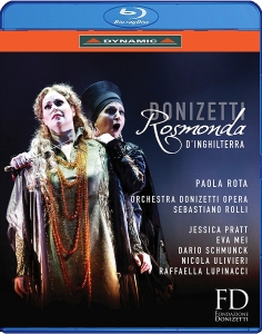 Donizetti Gaetano - Rosmonda D'inghilterra (Blu-Ray) i gruppen MUSIK / Musik Blu-Ray / Klassiskt hos Bengans Skivbutik AB (2483725)