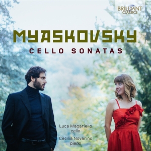 Myaskovsky Nikolay - Cello Sonatas i gruppen Externt_Lager / Naxoslager hos Bengans Skivbutik AB (2491280)