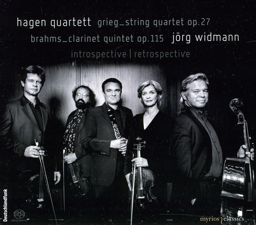 Brahms Johannes Grieg Edvard - Introspective / Retrospective i gruppen CD / Klassiskt hos Bengans Skivbutik AB (2492407)