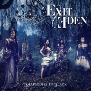 Exit Eden - Rhapsodies In Black i gruppen CD / Hårdrock/ Heavy metal hos Bengans Skivbutik AB (2492656)