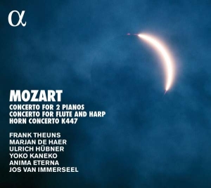 Mozart W A - Concerto For 2 Pianos, Concerto For i gruppen Externt_Lager / Naxoslager hos Bengans Skivbutik AB (2495096)