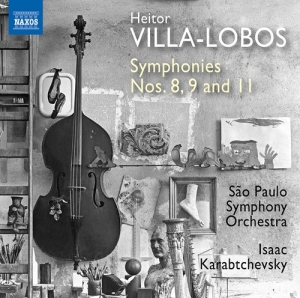 Villa-Lobos Heitor - Symphonies Nos. 8, 9 And 11 i gruppen Externt_Lager / Naxoslager hos Bengans Skivbutik AB (2495117)