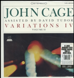 Cage John With David Tudor - Variations Iv, Vol. Ii (Clear Vinyl i gruppen VINYL / Jazz,Pop-Rock hos Bengans Skivbutik AB (2510420)