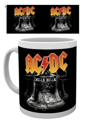 AC/DC - AC/DC Mug Hells Bells i gruppen MERCHANDISE / Mugg / Hårdrock hos Bengans Skivbutik AB (2515695)
