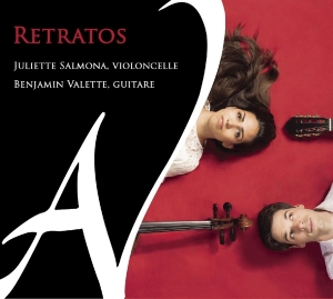 Salmona Juliette & Benjamin Valette - Retratos i gruppen CD / Klassiskt,Övrigt hos Bengans Skivbutik AB (2517468)