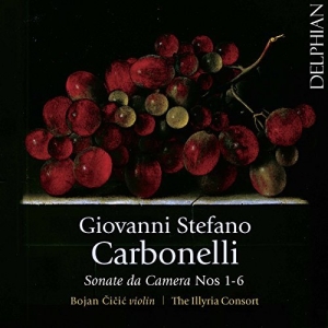 Carbonelli Giovanni Stefano - Sonate Da Camera, Nos 1â6 i gruppen Externt_Lager / Naxoslager hos Bengans Skivbutik AB (2522419)