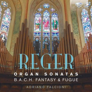 Reger Max - Organ Sonatas i gruppen Externt_Lager / Naxoslager hos Bengans Skivbutik AB (2522449)