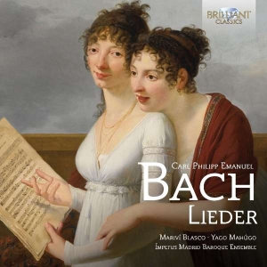 Bach C P E - Lieder i gruppen Externt_Lager / Naxoslager hos Bengans Skivbutik AB (2522453)