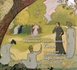 Franck/Chausson - Sonate Pour Piano Et Violon/Concert i gruppen VI TIPSAR / Klassiska lablar / Harmonia Mundi hos Bengans Skivbutik AB (2523001)