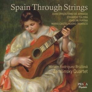 Zemlinsky Quartet - Spain Through Strings i gruppen CD / Klassiskt,Övrigt hos Bengans Skivbutik AB (2524343)
