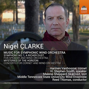 Clarke Nigel - Music For Symphonic Wind Orchestra i gruppen Externt_Lager / Naxoslager hos Bengans Skivbutik AB (2527380)