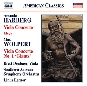 Harberg Amanda Wolpert Max - Concerto For Viola And Orchestra E i gruppen Externt_Lager / Naxoslager hos Bengans Skivbutik AB (2527405)