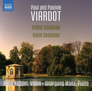Viardot Paul Viardot Pauline - Violin Sonatas i gruppen Externt_Lager / Naxoslager hos Bengans Skivbutik AB (2527410)