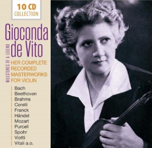 De Vito Gioconda - Her Complete Recorded Masterworks F i gruppen CD / Klassiskt hos Bengans Skivbutik AB (2528460)
