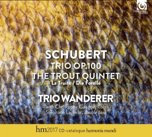 Trio Wanderer - Piano Trio i gruppen CD / Klassiskt,Övrigt hos Bengans Skivbutik AB (2537857)