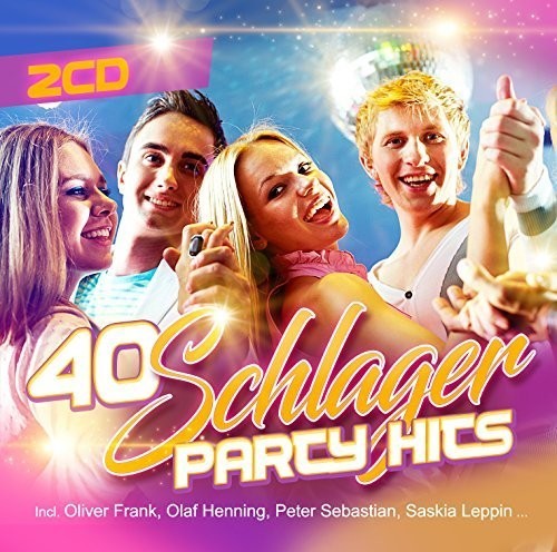 Various Artists - 40 Schlager Party i gruppen CD / Pop hos Bengans Skivbutik AB (2538851)