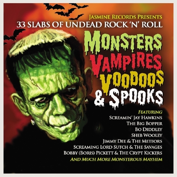 Various - Monsters, Vampires, Voodoos & Spooks i gruppen CD / Toppsäljare hos Bengans Skivbutik AB (2540192)