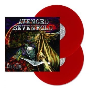 Avenged Sevenfold - City Of Evil (2 Lp Transparent Red i gruppen Minishops / Avenged Sevenfold hos Bengans Skivbutik AB (2543455)