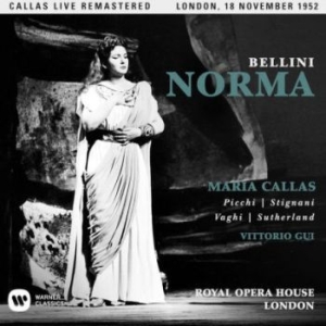 Maria Callas - Bellini: Norma (1952 - London) i gruppen CD / Klassiskt hos Bengans Skivbutik AB (2547227)