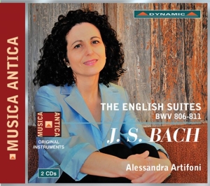 Bach J S - The English Suites i gruppen Externt_Lager / Naxoslager hos Bengans Skivbutik AB (2547839)