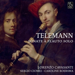 Telemann G P - Sonate À Flauto Solo i gruppen Externt_Lager / Naxoslager hos Bengans Skivbutik AB (2547851)