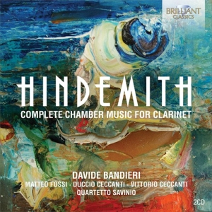 Hindemith Paul - Complete Chamber Music For Clarinet i gruppen Externt_Lager / Naxoslager hos Bengans Skivbutik AB (2547870)
