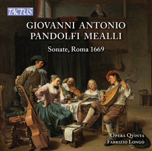 Mealli Giovanni Antonio Pandolfi - Sonate, Roma 1669 i gruppen Externt_Lager / Naxoslager hos Bengans Skivbutik AB (2548279)