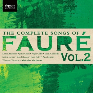 Fauré Gabriel - The Complete Songs Of Faure, Vol. 2 i gruppen Externt_Lager / Naxoslager hos Bengans Skivbutik AB (2548303)