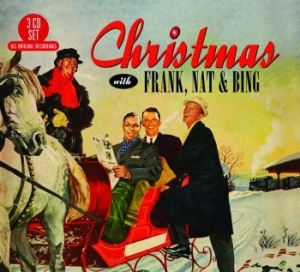 Blandade Artister - Christmas With Frank, Nat & Bing i gruppen CD / Pop-Rock,Övrigt hos Bengans Skivbutik AB (2549066)