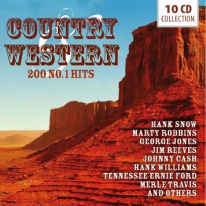 Blandade Artister - Country & Western - 200 No. 1 Hits i gruppen CD / Country hos Bengans Skivbutik AB (2549134)