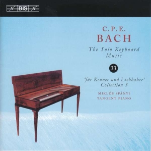 Bach C P E - Solo Keyboard Music, Vol. 33 i gruppen Externt_Lager / Naxoslager hos Bengans Skivbutik AB (2551148)