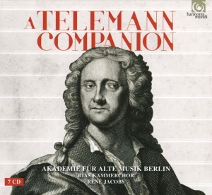 L Orfeo Barockorchester - A Telemann Companion i gruppen CD / Klassiskt,Övrigt hos Bengans Skivbutik AB (2551494)